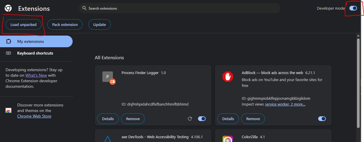 How to setup Chrome Extension